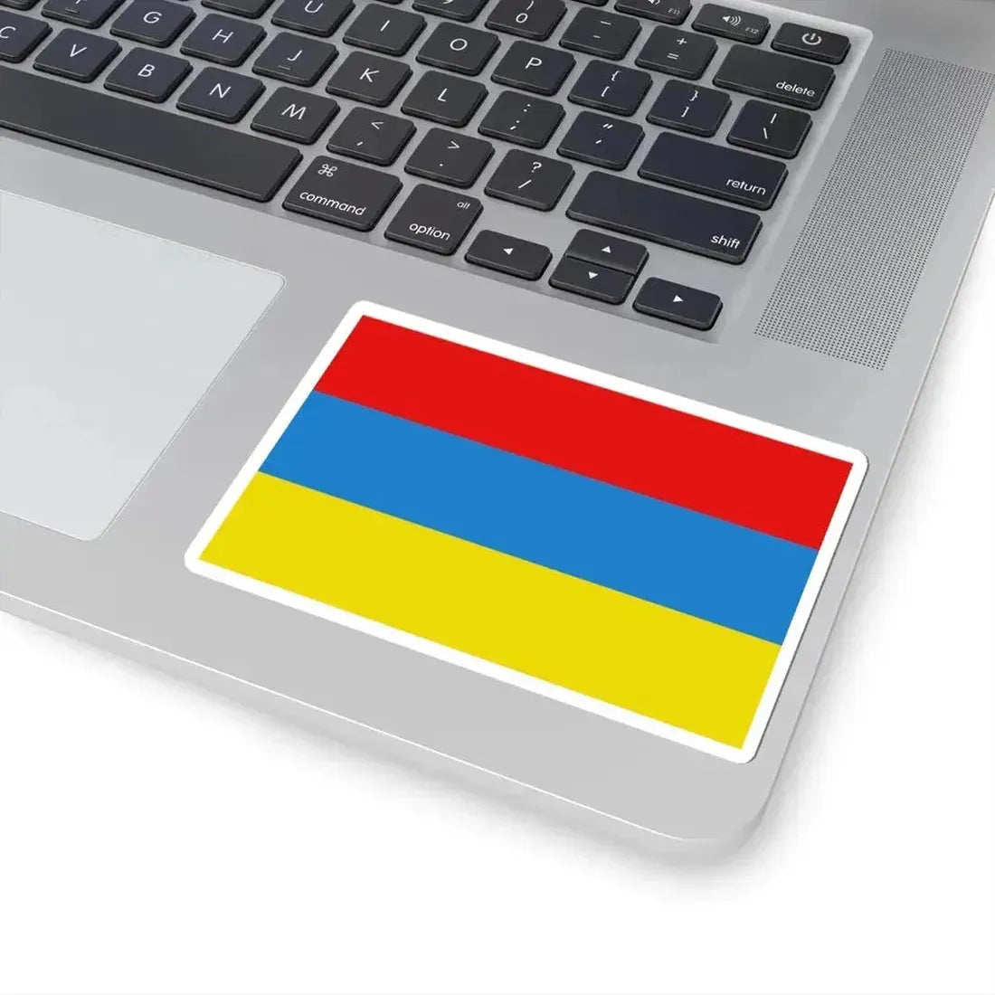 Flag of Boortmeerbeek (Belgium) STICKER Vinyl Kiss-Cut Decal - The Sticker Space