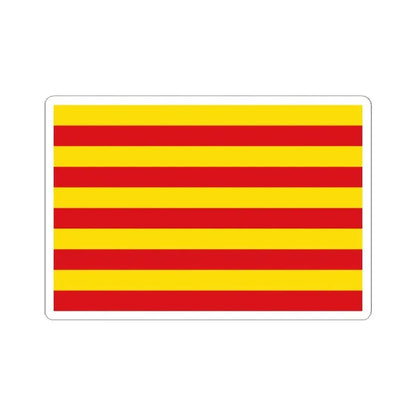 Flag of Borgloon (Belgium) STICKER Vinyl Kiss-Cut Decal 2 Inch White - The Sticker Space