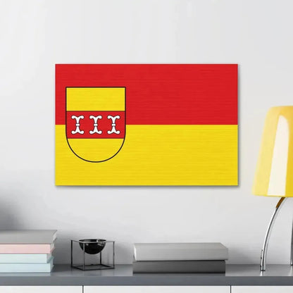 Flag of Borken Germany - Canvas Wall Art - The Sticker Space