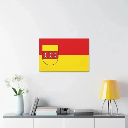 Flag of Borken Germany - Canvas Wall Art - The Sticker Space