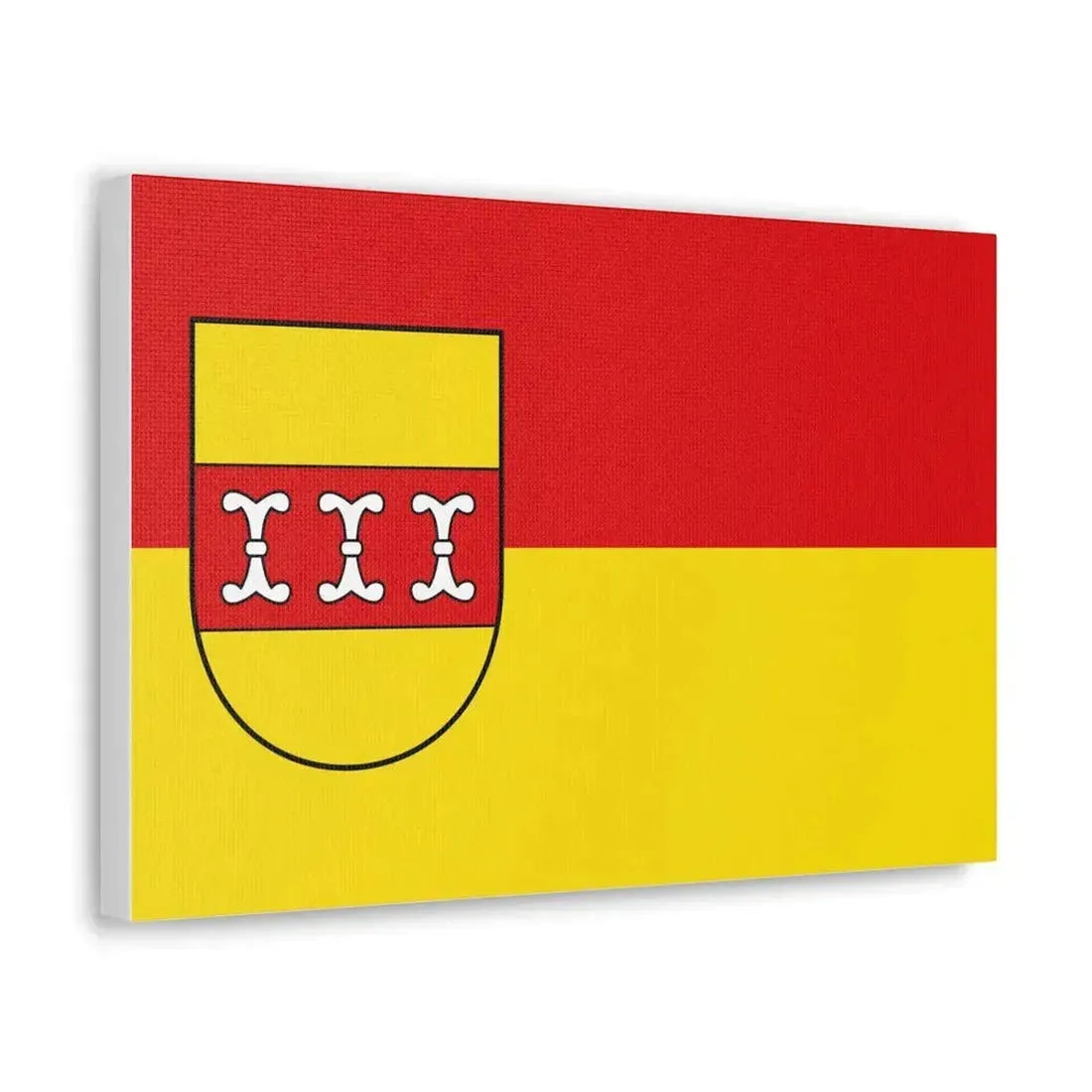 Flag of Borken Germany - Canvas Wall Art - The Sticker Space