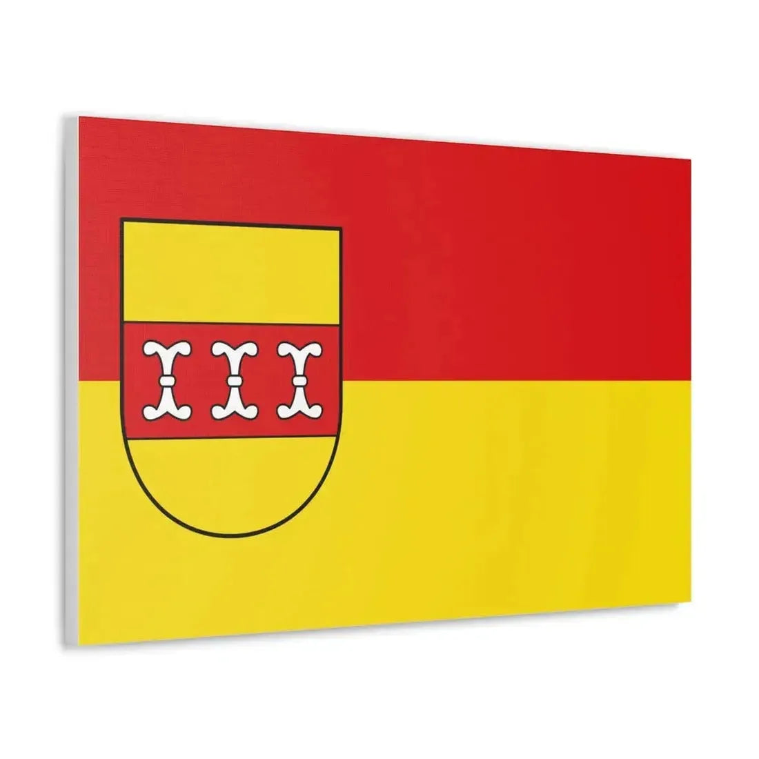 Flag of Borken Germany - Canvas Wall Art - The Sticker Space