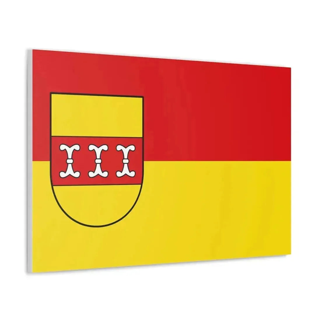 Flag of Borken Germany - Canvas Wall Art - The Sticker Space