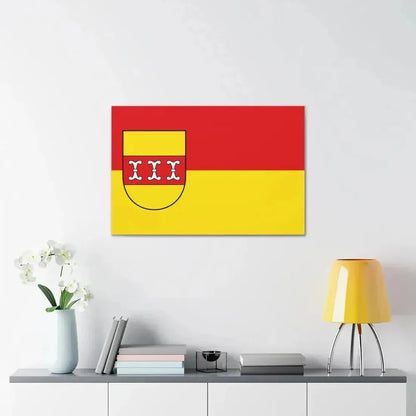 Flag of Borken Germany - Canvas Wall Art - The Sticker Space