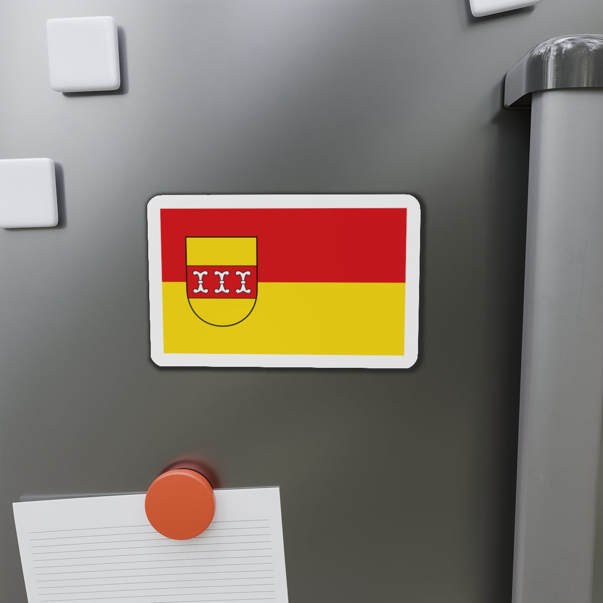 Flag of Borken Germany - Die-Cut Magnet-The Sticker Space