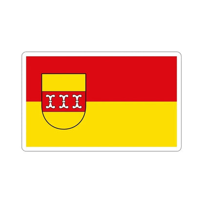 Flag of Borken Germany STICKER Vinyl Die-Cut Decal 4 Inch - The Sticker Space