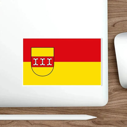 Flag of Borken Germany STICKER Vinyl Die-Cut Decal - The Sticker Space