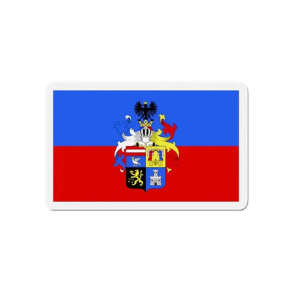 Flag of Borsod Abaúj Zemplén County Hungary - Refrigerator Magnet - The Sticker Space