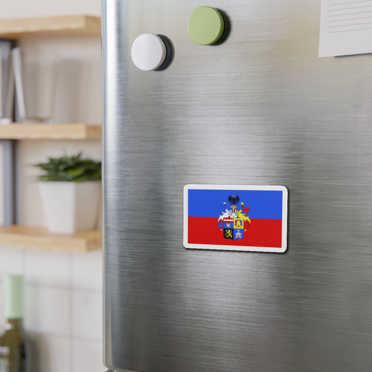 Flag of Borsod Abaúj Zemplén County Hungary - Die-Cut Magnet-The Sticker Space