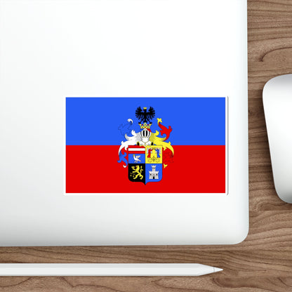 Flag of Borsod Abaúj Zemplén County Hungary STICKER Vinyl Die-Cut Decal-The Sticker Space