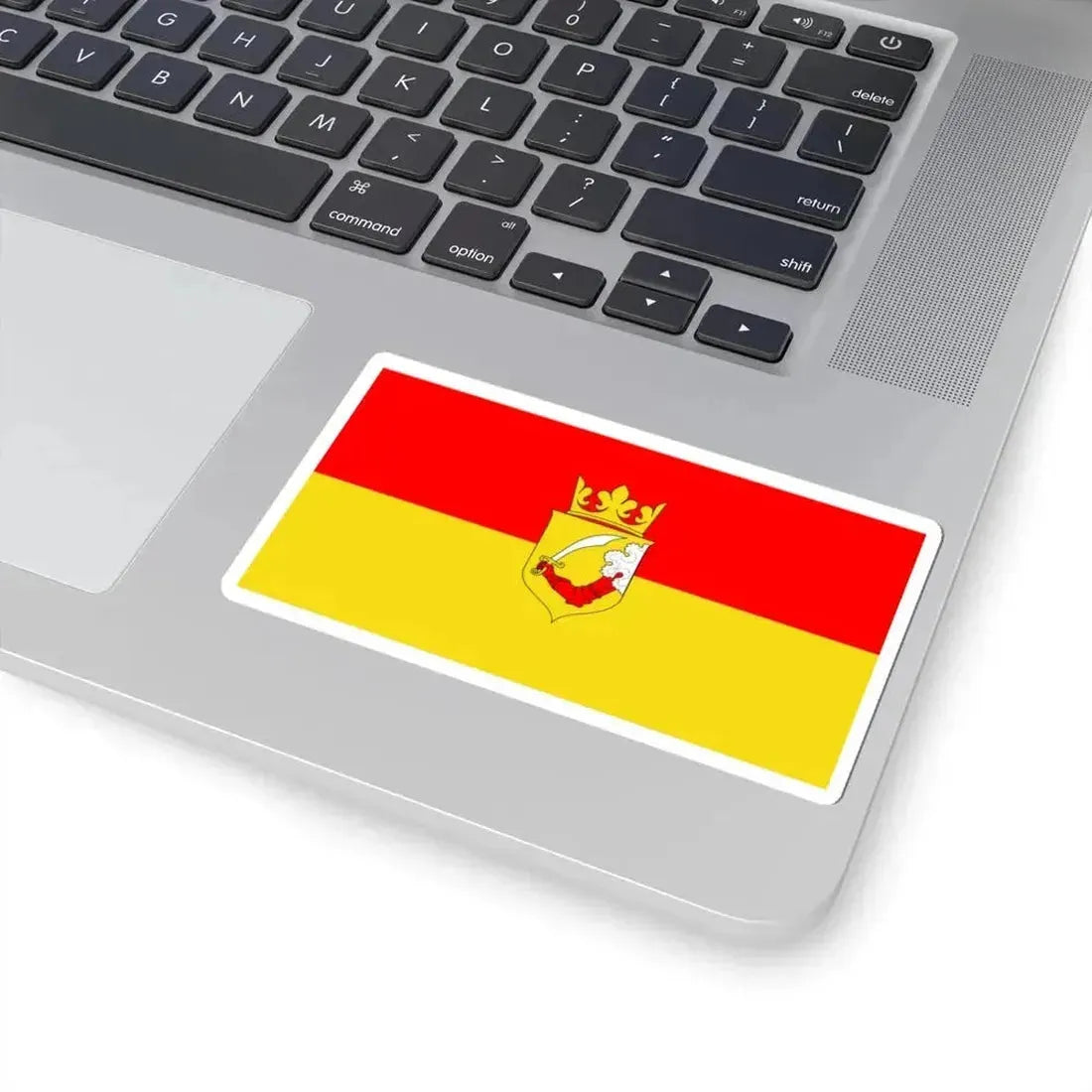 Flag of Bosnia 1878-1908 (Bosnia and Herzegovina) STICKER Vinyl Kiss-Cut Decal - The Sticker Space