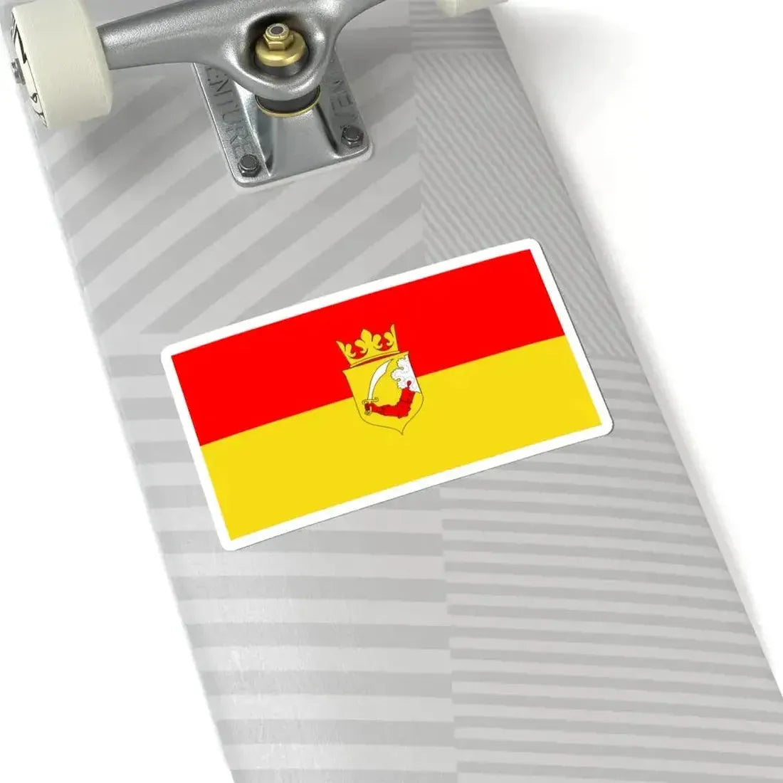 Flag of Bosnia 1878-1908 (Bosnia and Herzegovina) STICKER Vinyl Kiss-Cut Decal - The Sticker Space