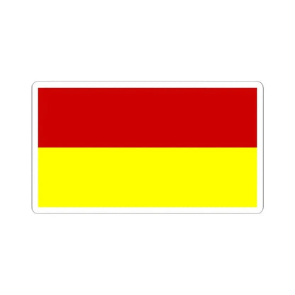 Flag of Bosnia 1908-1918 (Bosnia and Herzegovina) STICKER Vinyl Kiss-Cut Decal 2 Inch White - The Sticker Space