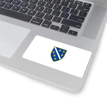 Flag of Bosnia and Herzegovina 1992-1998 (Bosnia and Herzegovina) STICKER Vinyl Kiss-Cut Decal - The Sticker Space