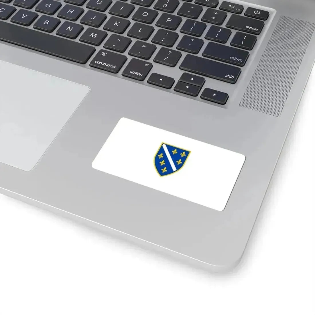 Flag of Bosnia and Herzegovina 1992-1998 (Bosnia and Herzegovina) STICKER Vinyl Kiss-Cut Decal - The Sticker Space