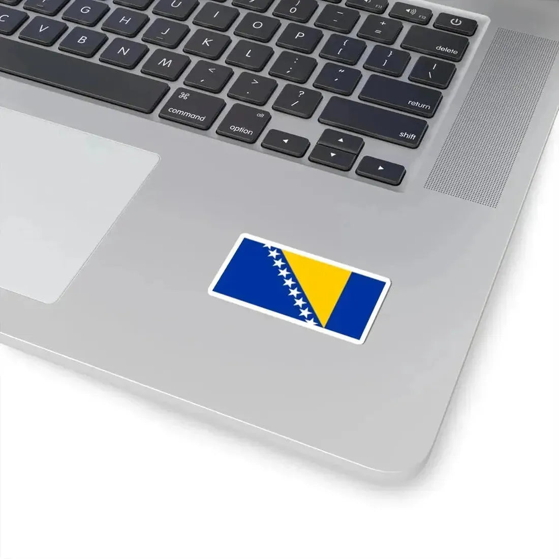 Flag of Bosnia and Herzegovina 1998 (Bosnia and Herzegovina) STICKER Vinyl Kiss-Cut Decal - The Sticker Space