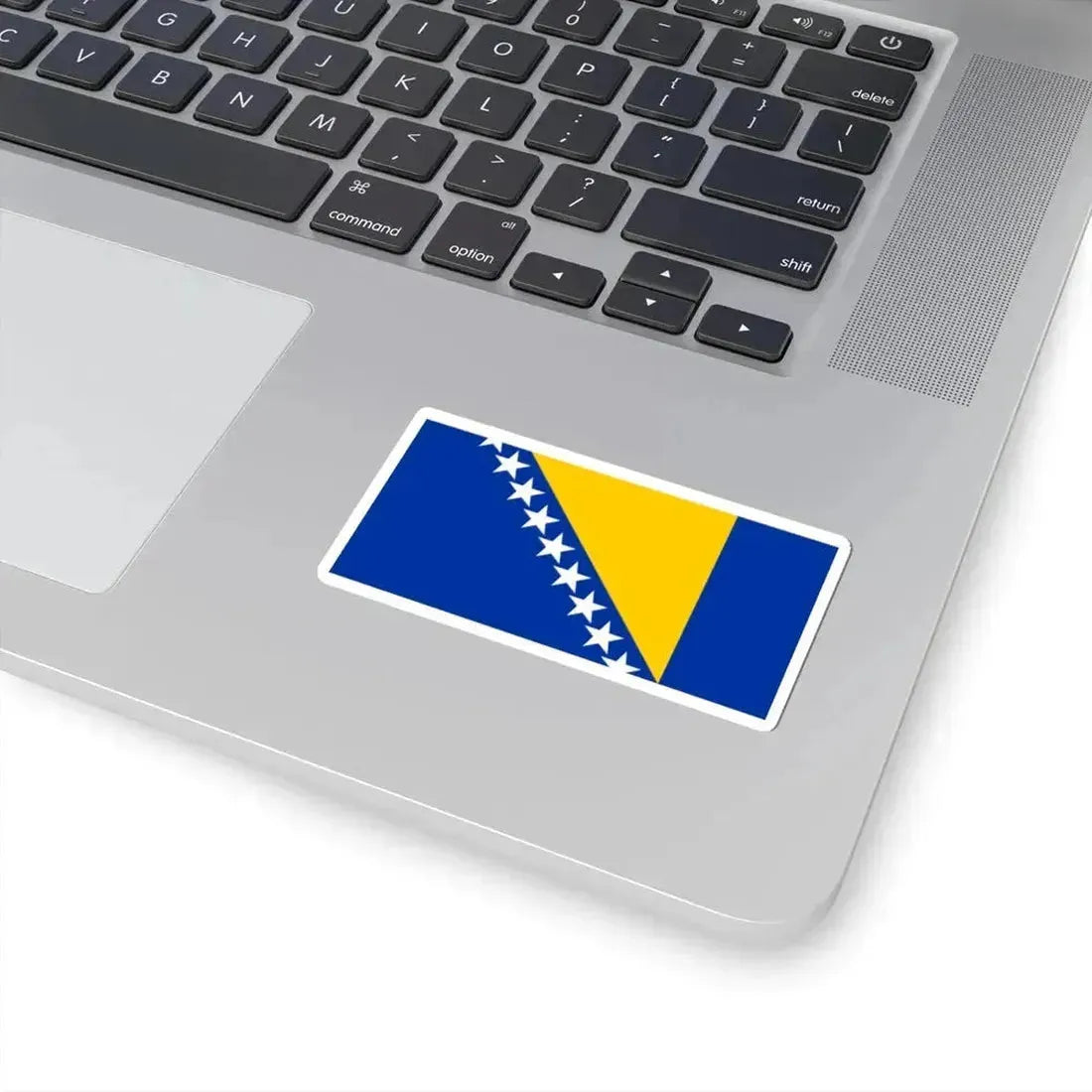 Flag of Bosnia and Herzegovina 1998 (Bosnia and Herzegovina) STICKER Vinyl Kiss-Cut Decal - The Sticker Space