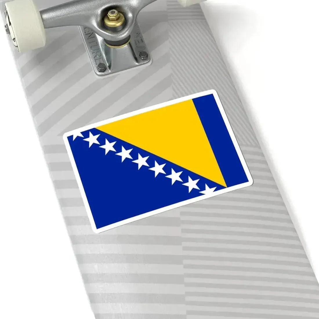 Flag of Bosnia and Herzegovina 3-2 (Bosnia and Herzegovina) STICKER Vinyl Kiss-Cut Decal - The Sticker Space