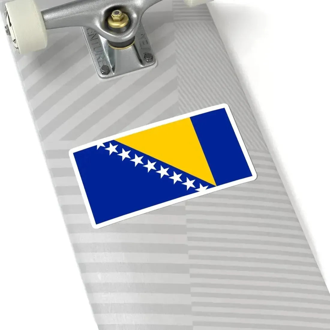 Flag of Bosnia and Herzegovina (Bosnia and Herzegovina) STICKER Vinyl Kiss-Cut Decal - The Sticker Space