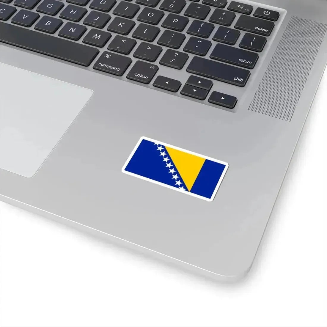 Flag of Bosnia and Herzegovina (Bosnia and Herzegovina) STICKER Vinyl Kiss-Cut Decal - The Sticker Space