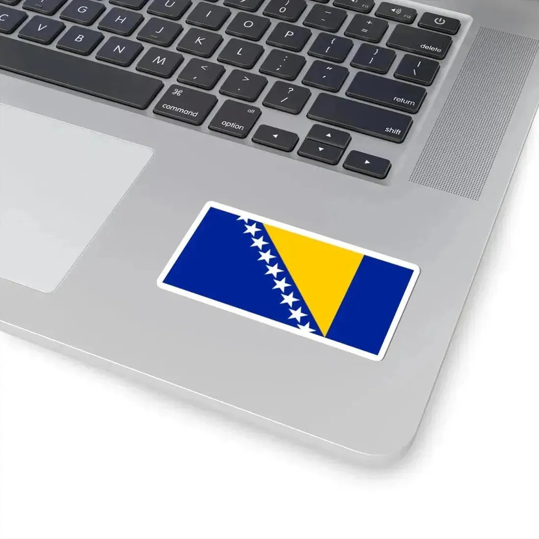 Flag of Bosnia and Herzegovina (Bosnia and Herzegovina) STICKER Vinyl Kiss-Cut Decal - The Sticker Space
