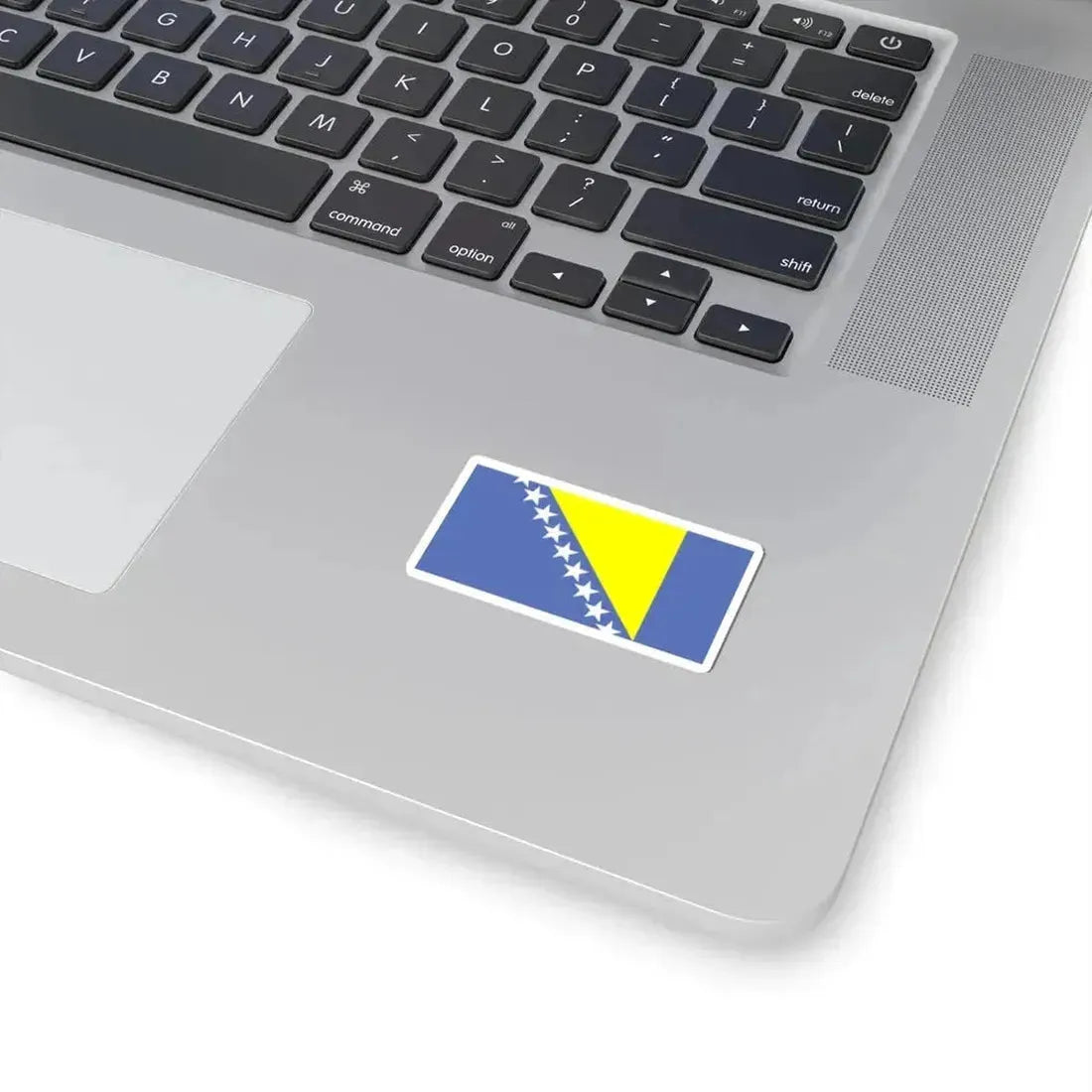 Flag of Bosnia and Herzegovina WFB 2000 (Bosnia and Herzegovina) STICKER Vinyl Kiss-Cut Decal - The Sticker Space