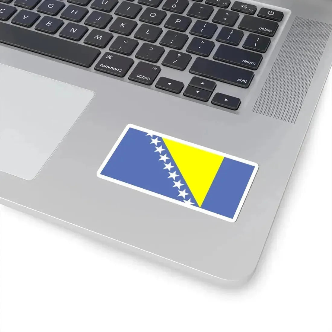 Flag of Bosnia and Herzegovina WFB 2000 (Bosnia and Herzegovina) STICKER Vinyl Kiss-Cut Decal - The Sticker Space