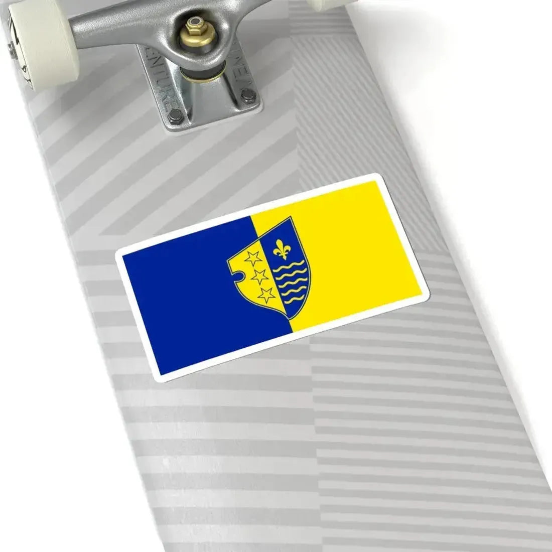 Flag of Bosnian Podrinje (Bosnia and Herzegovina) STICKER Vinyl Kiss-Cut Decal - The Sticker Space