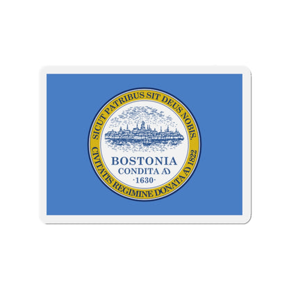 Flag of Boston - Die-Cut Magnet-2" x 2"-The Sticker Space