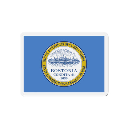 Flag of Boston - Die-Cut Magnet-6 × 6"-The Sticker Space