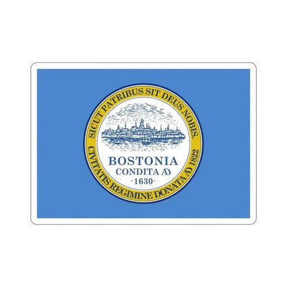 Flag of Boston USA STICKER Vinyl Die-Cut Decal - The Sticker Space
