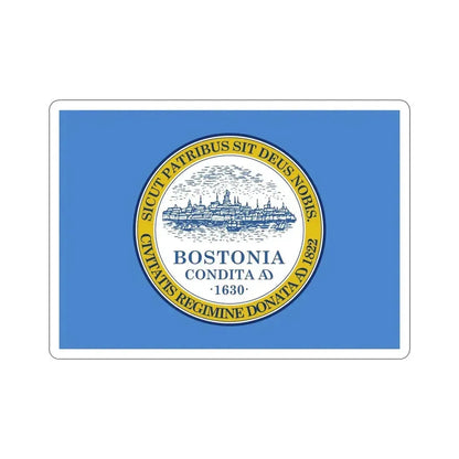 Flag of Boston USA STICKER Vinyl Die-Cut Decal - The Sticker Space