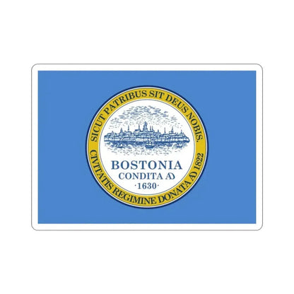 Flag of Boston USA STICKER Vinyl Die-Cut Decal - The Sticker Space