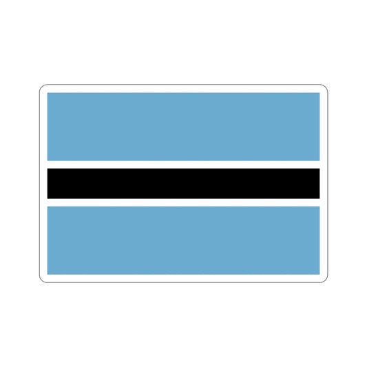 Flag of Botswana STICKER Vinyl Die-Cut Decal-6 Inch-The Sticker Space