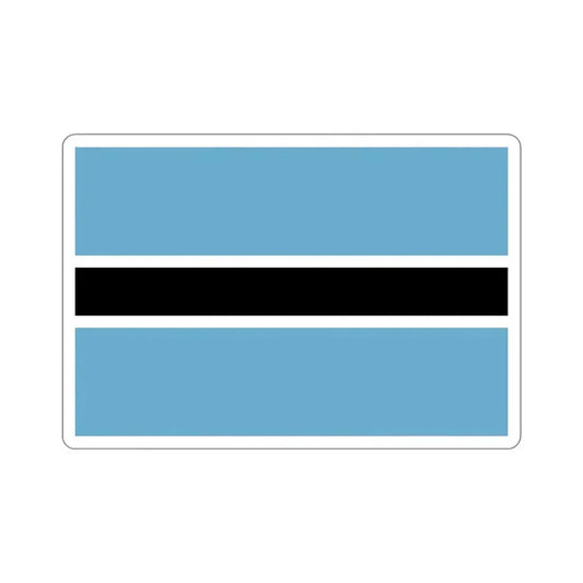 Flag of Botswana STICKER Vinyl Die-Cut Decal 6 Inch - The Sticker Space