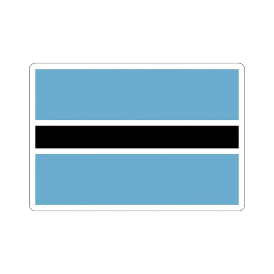Flag of Botswana STICKER Vinyl Die-Cut Decal 6 Inch - The Sticker Space