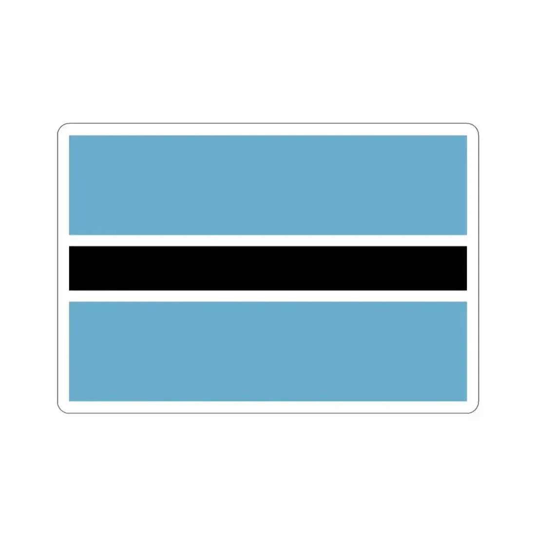 Flag of Botswana STICKER Vinyl Die-Cut Decal - The Sticker Space