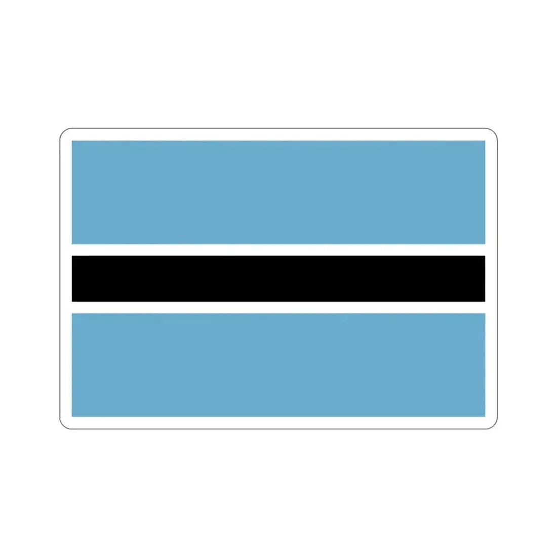 Flag of Botswana STICKER Vinyl Die-Cut Decal - The Sticker Space