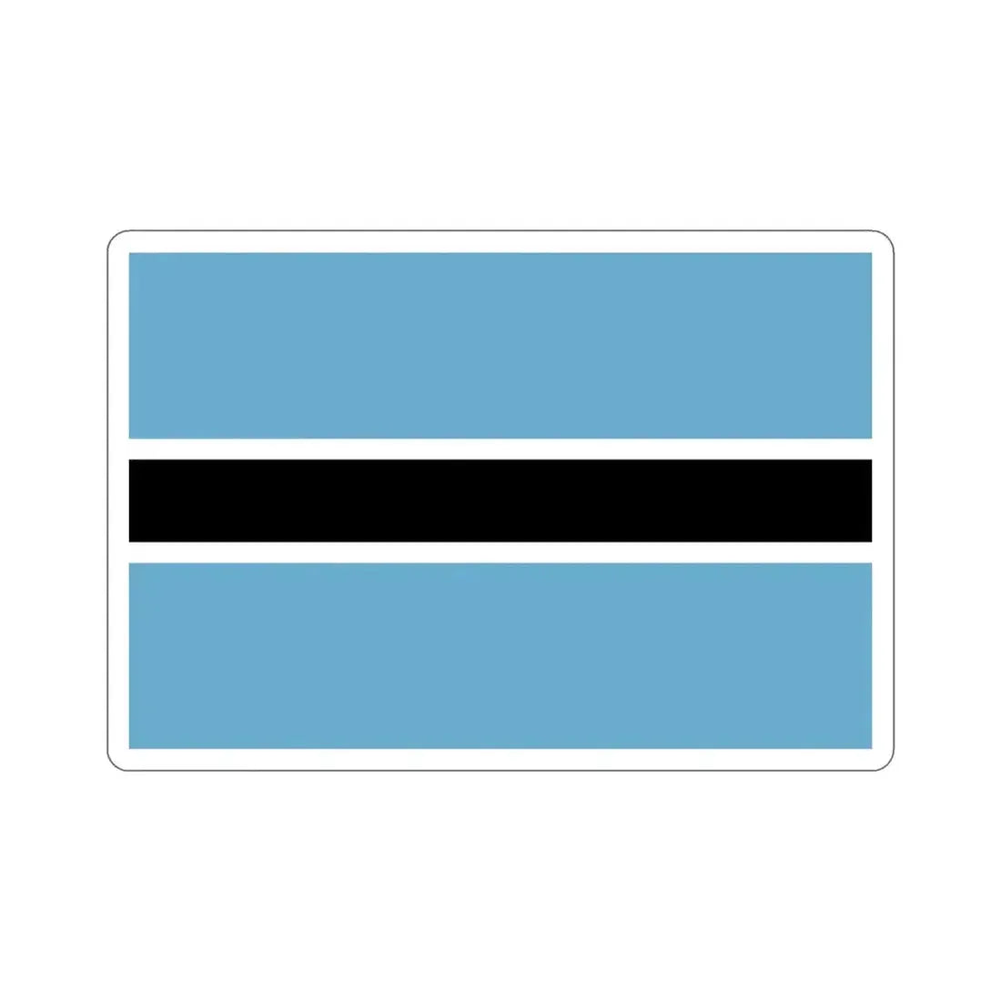 Flag of Botswana STICKER Vinyl Die-Cut Decal - The Sticker Space