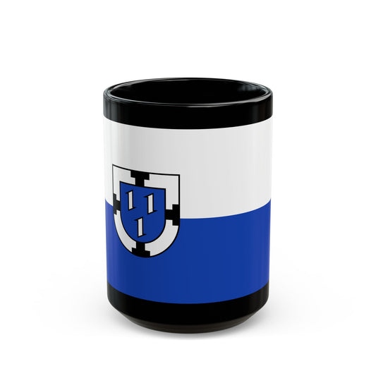 Flag of Bottrop Germany - Black Coffee Mug-15oz-The Sticker Space