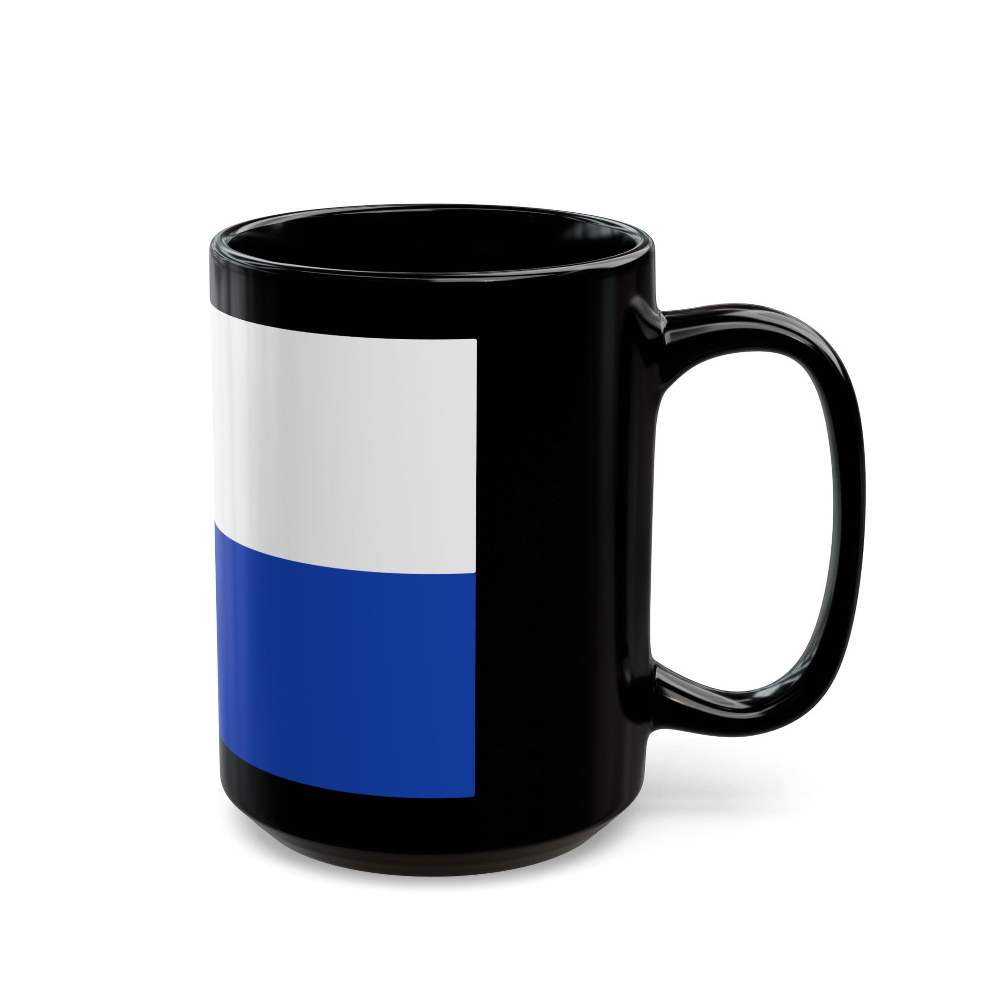 Flag of Bottrop Germany - Black Coffee Mug-The Sticker Space