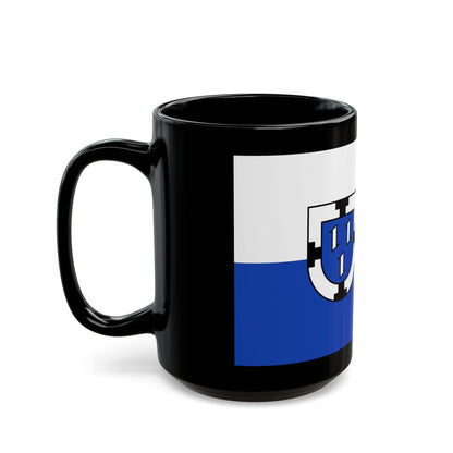 Flag of Bottrop Germany - Black Coffee Mug-The Sticker Space