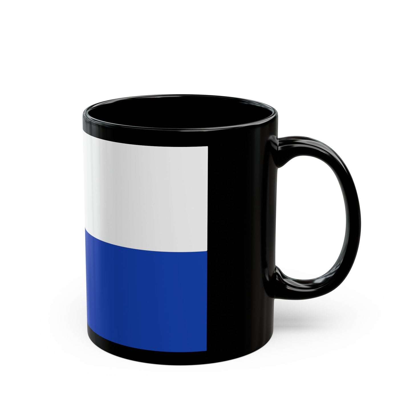 Flag of Bottrop Germany - Black Coffee Mug-The Sticker Space