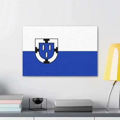 Flag of Bottrop Germany - Canvas Wall Art - The Sticker Space