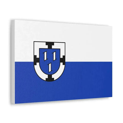 Flag of Bottrop Germany - Canvas Wall Art - The Sticker Space