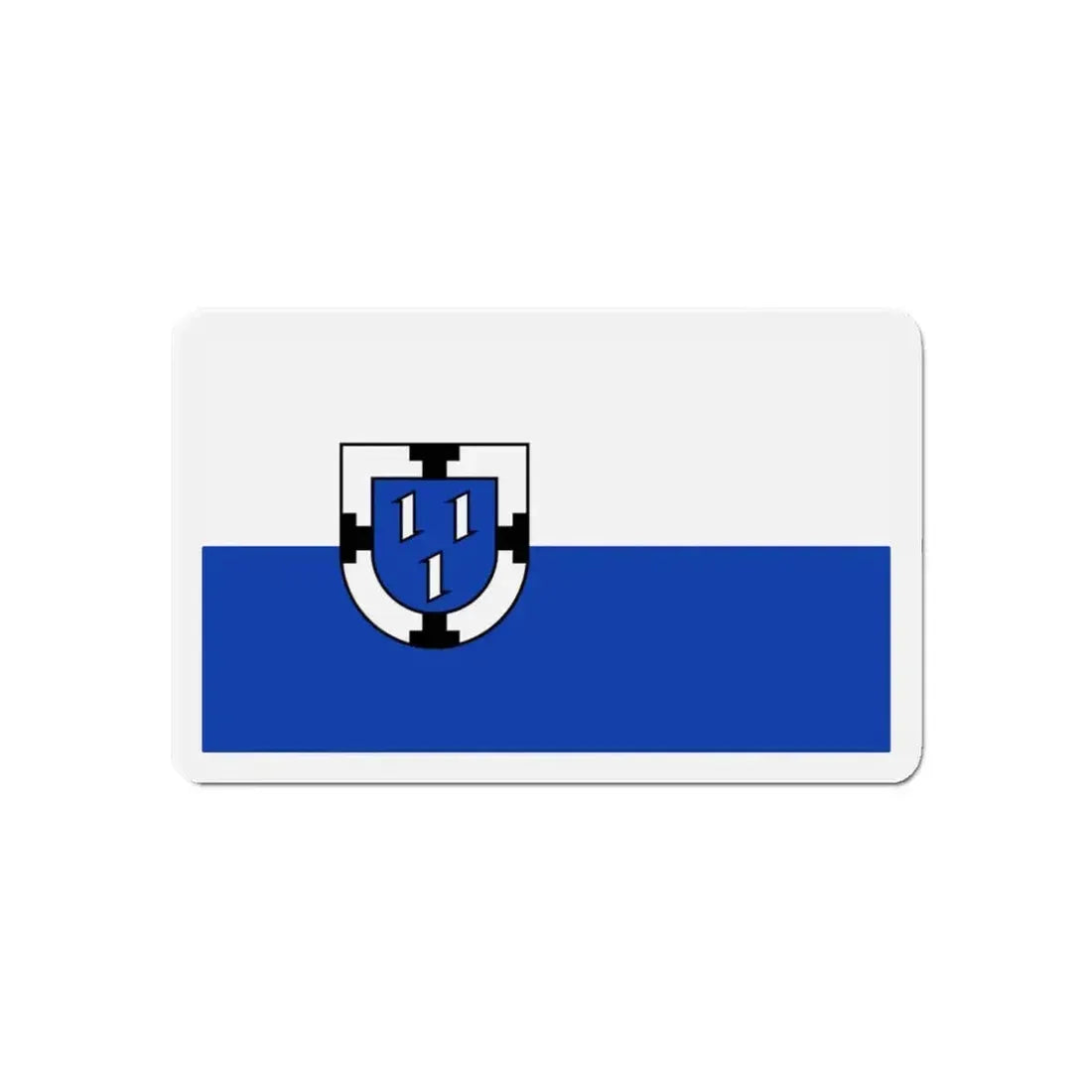 Flag of Bottrop Germany - Refrigerator Magnet - The Sticker Space