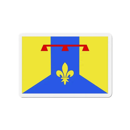 Flag of Bouches du Rhône France 2 - Refrigerator Magnet 3 Inch - The Sticker Space