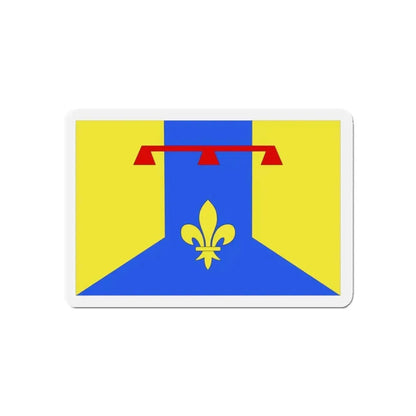 Flag of Bouches du Rhône France 2 - Refrigerator Magnet 5 Inch - The Sticker Space