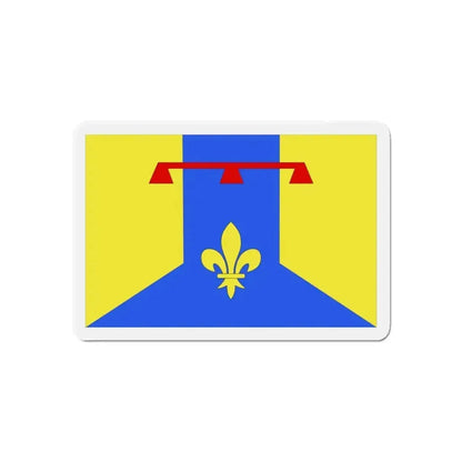Flag of Bouches du Rhône France 2 - Refrigerator Magnet - The Sticker Space