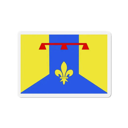 Flag of Bouches du Rhône France 2 - Refrigerator Magnet - The Sticker Space